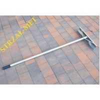 Reinforced aluminum rake, concrete asphalt 175 cm