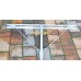 Reinforced aluminum strip for concrete, asphalt, aggregates, 200cm x 195m