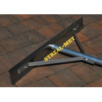 Aluminum concrete rake strip 85 x 195 cm